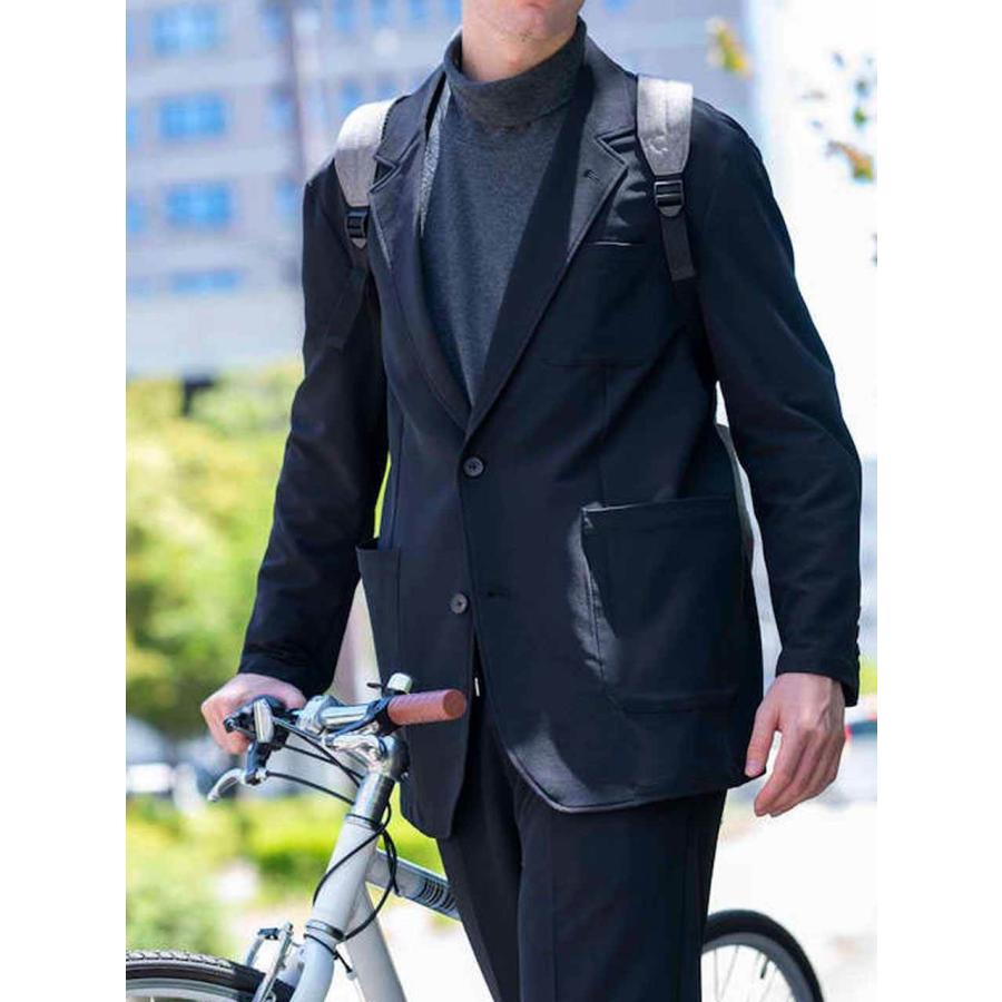 テーラードジャケット 大きいサイズ メンズ H by FIGER ストレッチ  