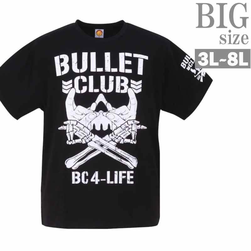 Tシャツ 大きいサイズ メンズ 新日本プロレス BULLET CLUB 22 プリント