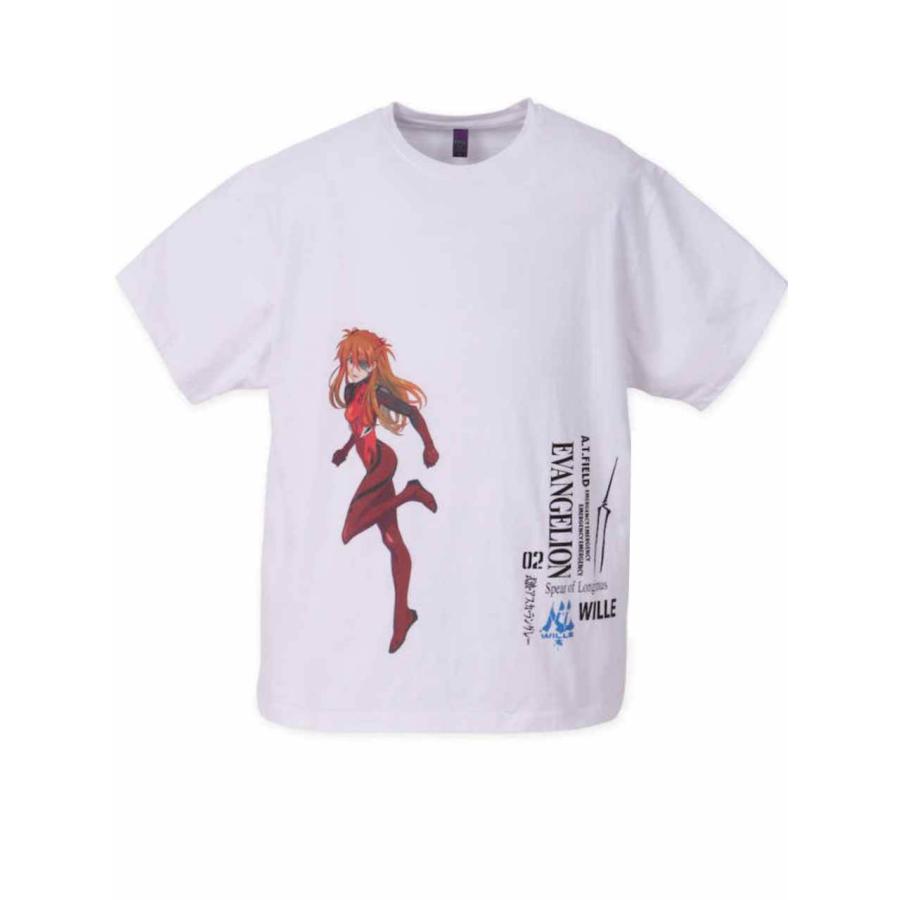 プリントTシャツ エヴァンゲリオン 大きいサイズ メンズ アヤナミレイ