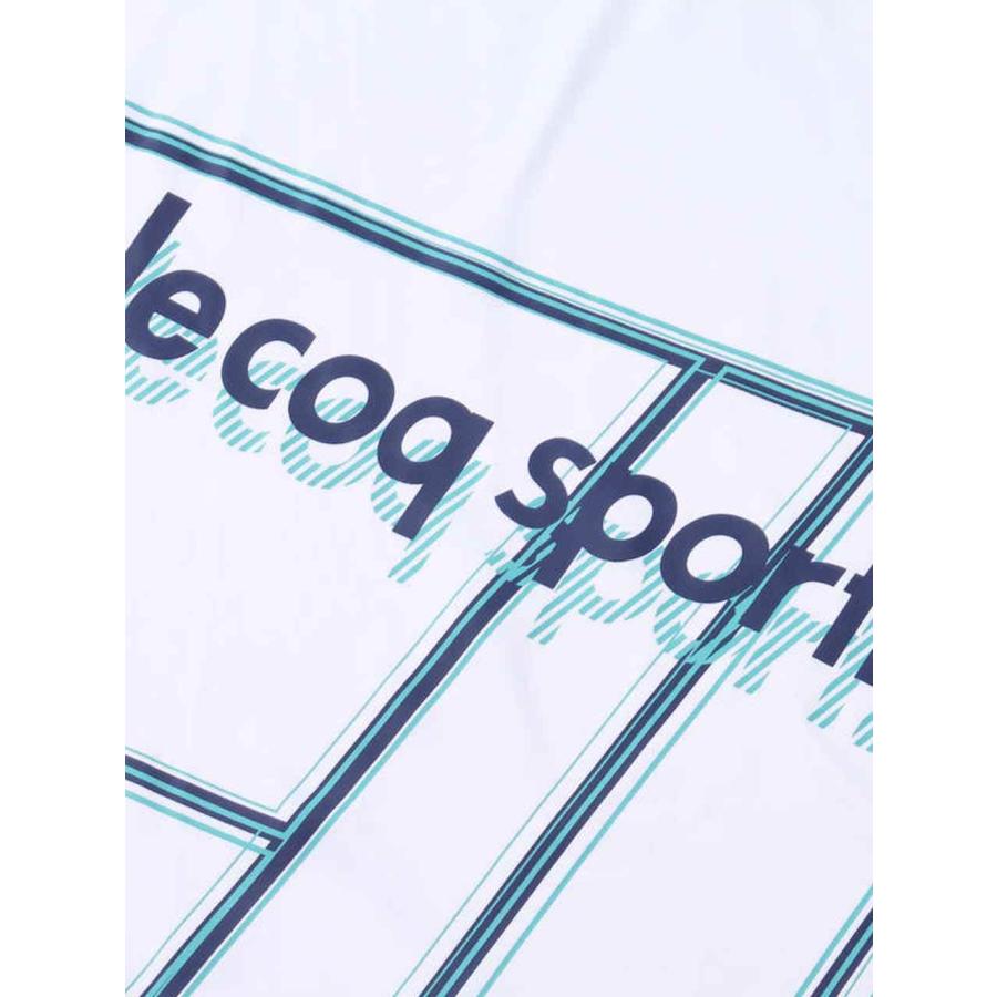 Tシャツ 大きいサイズ ルコック メンズ スポーツウェア 半袖 プリントT