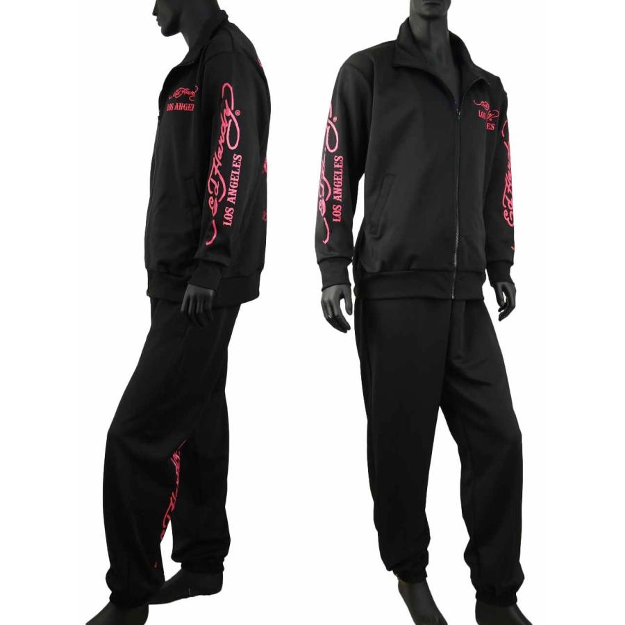 ジャージ 上下 大きいサイズ メンズ ドクロ スカル ED HARDY