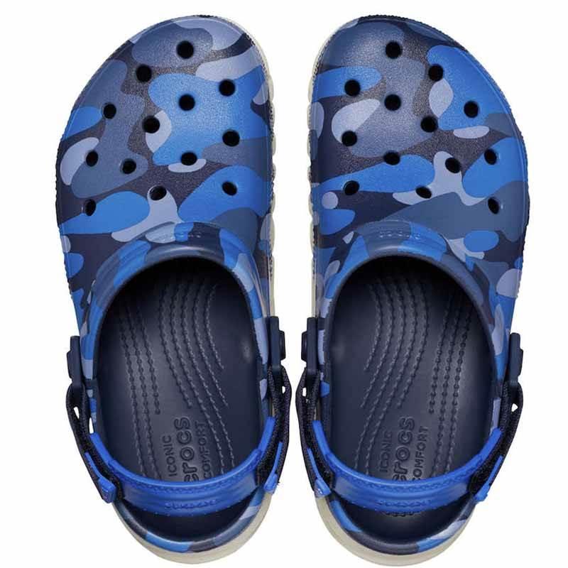 クロックス 大きいサイズ メンズ CROCS サンダル カモフラ 迷彩 DUET
