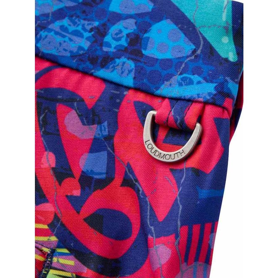 ストレッチパンツ 総柄 大きいサイズ メンズ LOUDMOUTH ラウドマウス