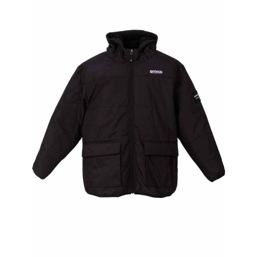 中綿ジャケット 大きいサイズ メンズ キルト 撥水 フード裏ボア