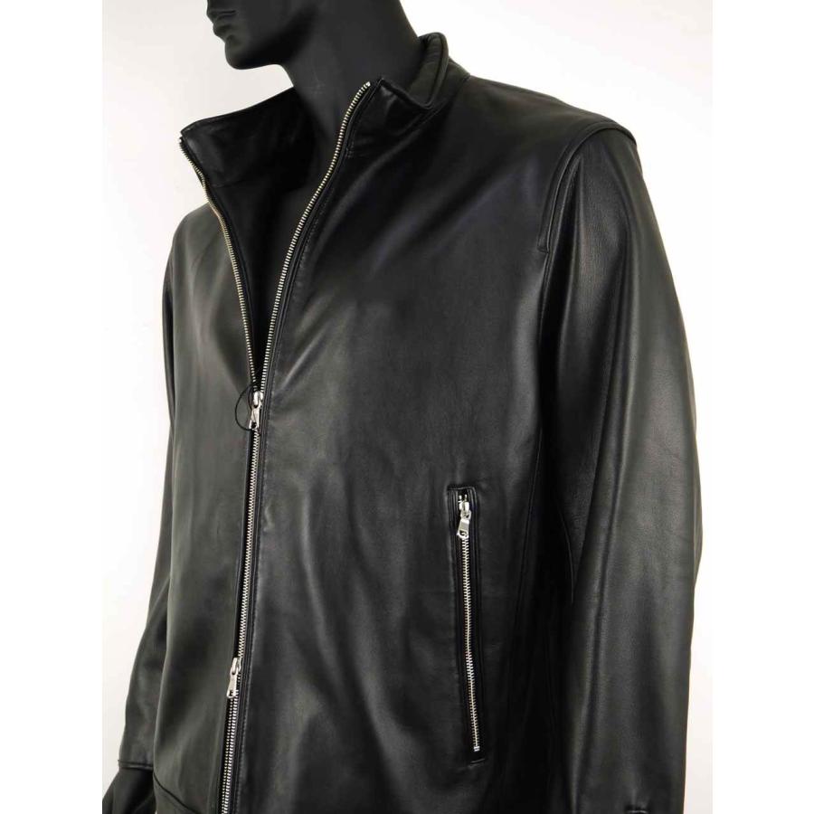tete homme ステンカラーシープレザージャケット　(M) TETE HOMME（テットオム）の「SHEEP LEATHER JACKET / スタンド