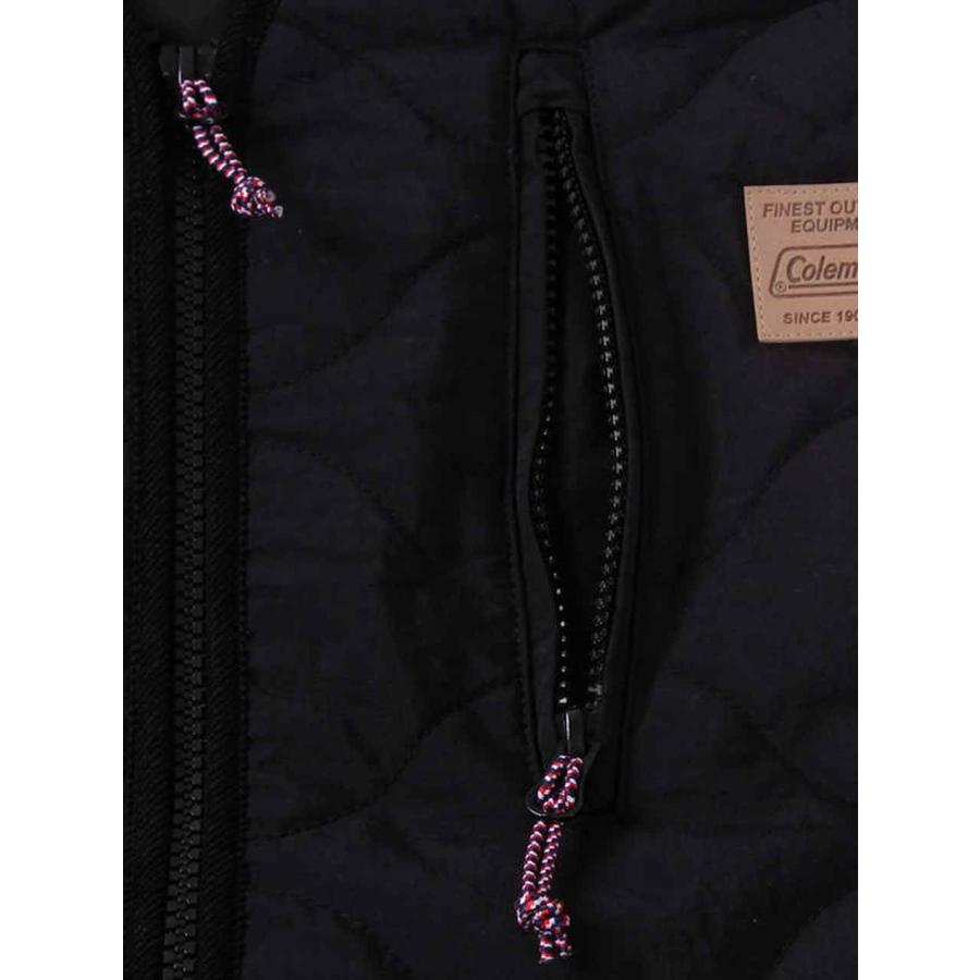 中綿ジャケット 大きいサイズ メンズ キルトジャケット Coleman