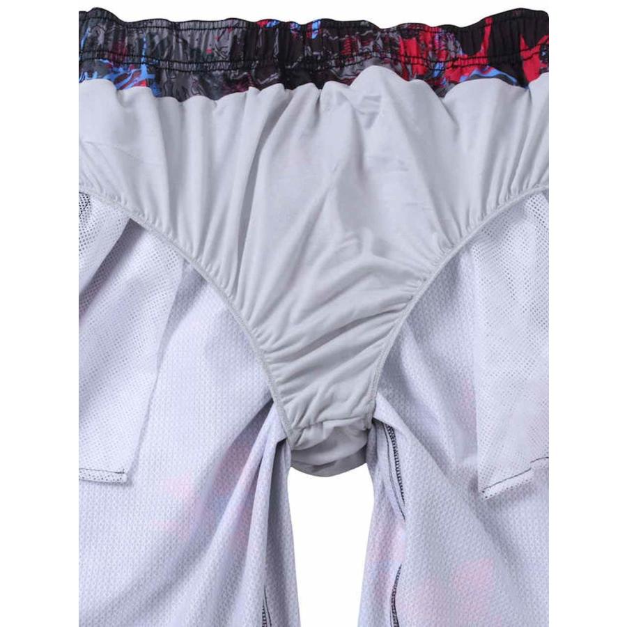 サーフパンツ 花柄 大きいサイズ メンズ 4WAY ストレッチ 総柄