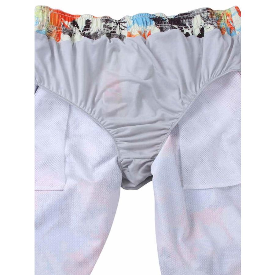 サーフパンツ 花柄 大きいサイズ メンズ 4WAY ストレッチ 総柄
