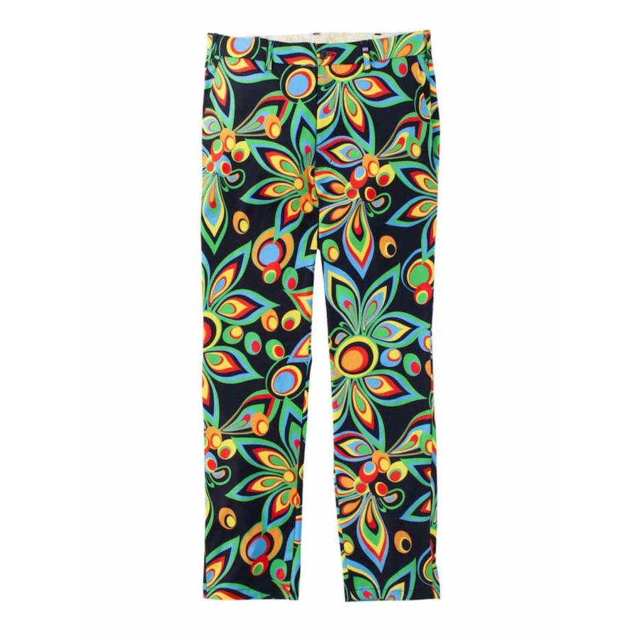 【新品╱タグ付き】LOUDMOUTH ゴルフパンツ 総柄　L ストレッチパンツ 総柄 大きいサイズ メンズ LOUDMOUTH ラウドマウス