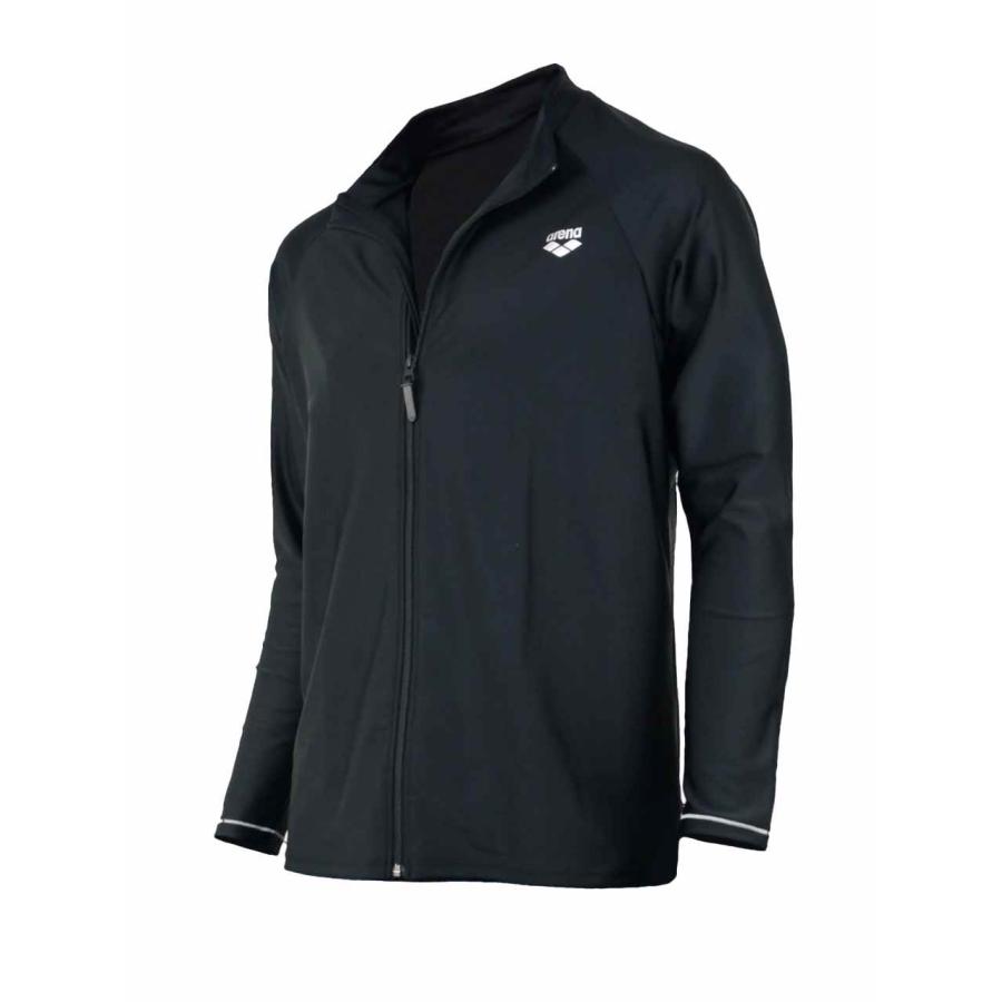 ラッシュガード 長袖 大きいサイズ メンズ フルジップ ARENA アリーナ 水着 スタンドカラー C060419-06 ラッシュガード 長袖 大きいサイズ メンズ フルジップ ARENA アリーナ