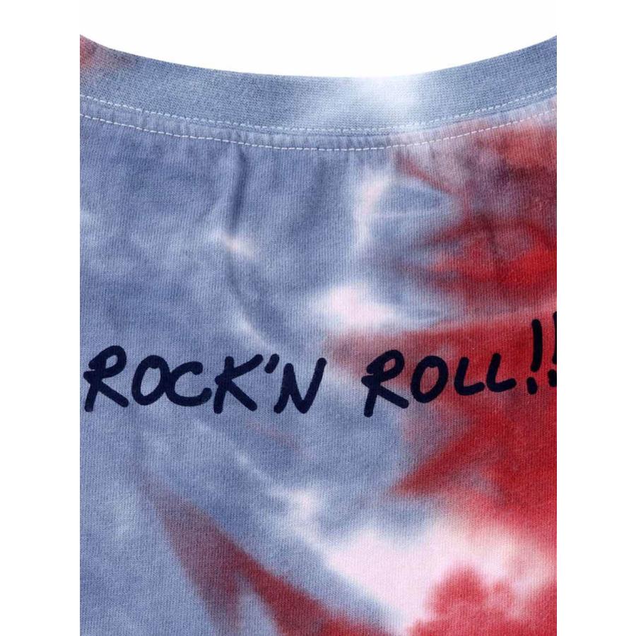 総柄Tシャツ 大きいサイズ メンズ タイダイ ムラ染め プリント