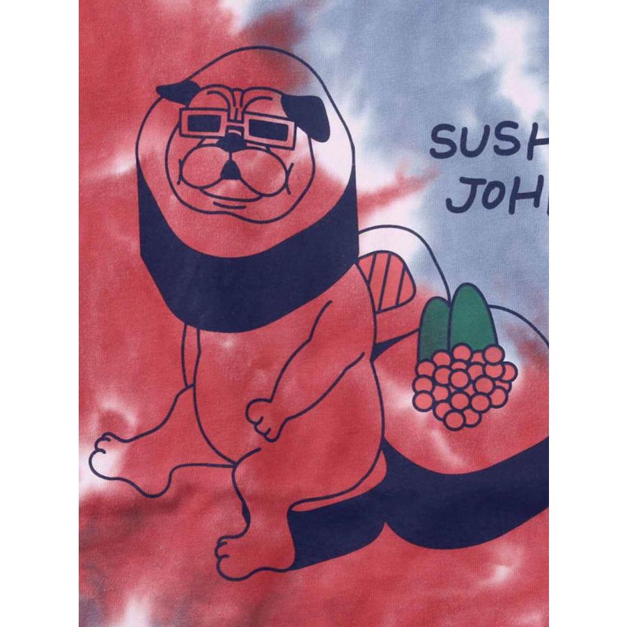 総柄Tシャツ 大きいサイズ メンズ タイダイ ムラ染め プリント