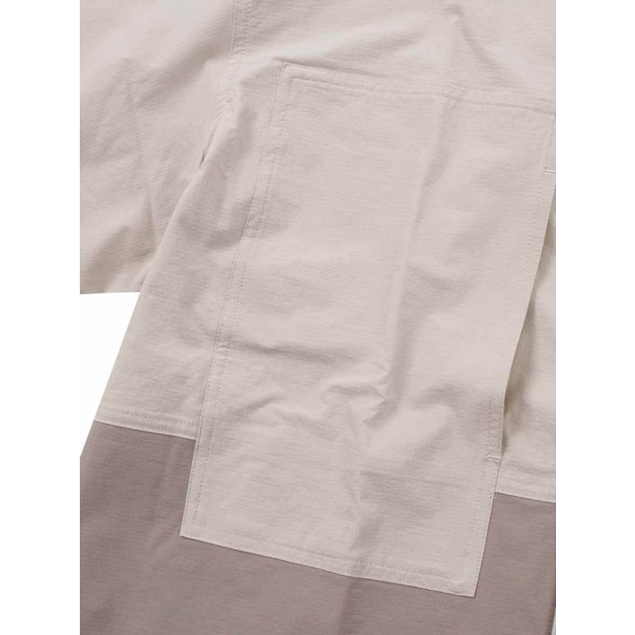 半袖シャツ 大きいサイズ メンズ バイカラー ツートン Coleman