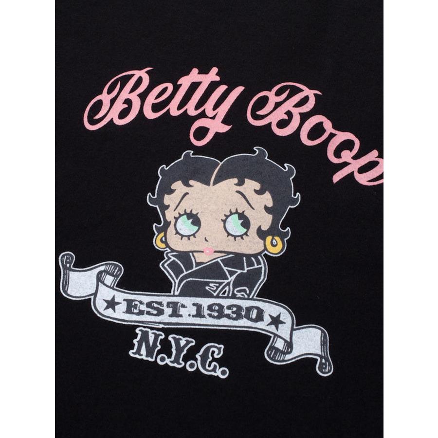 BETTY BOOP 長袖Tシャツ 大きいサイズ メンズ プリント ロンT ガール キャラ かわいい C060829-03 BETTY BOOP 長袖Tシャツ 大きいサイズ メンズ プリント ロンT ガール