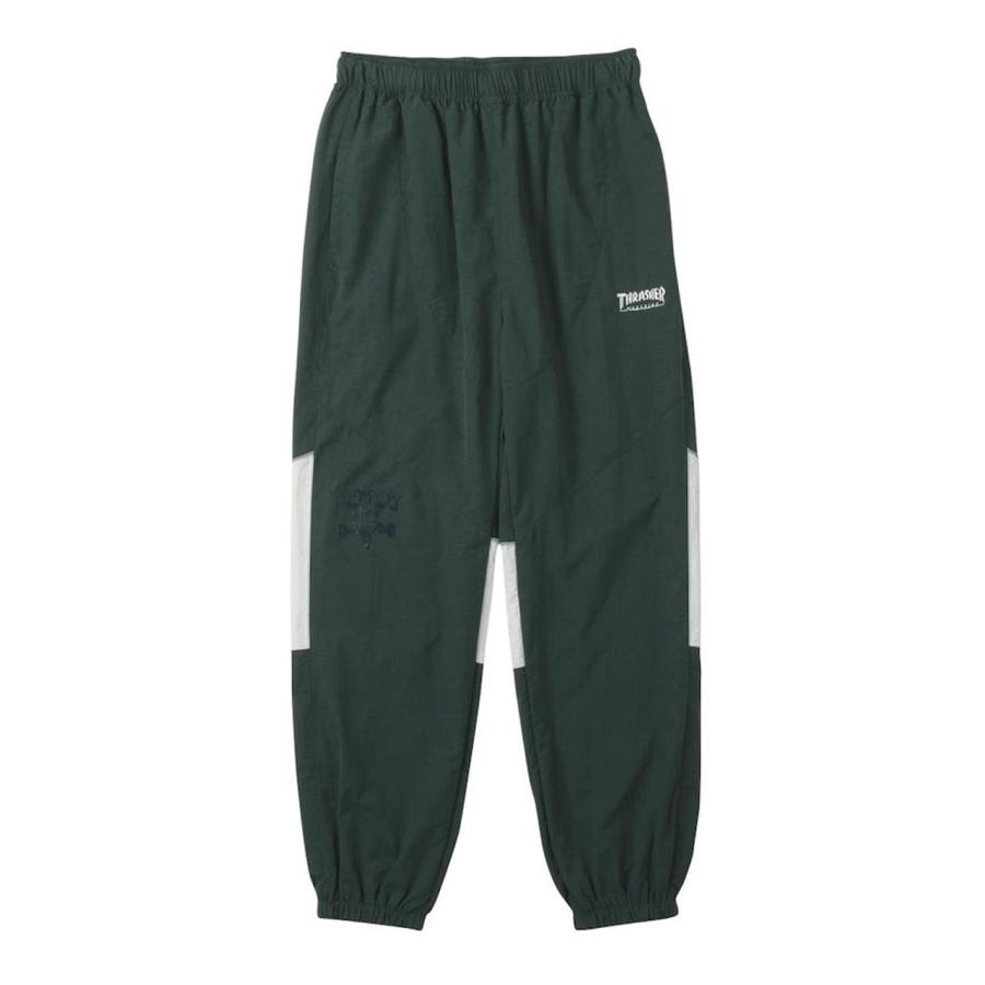 ナイロンパンツ 大きいサイズ メンズ THRASHER 裏メッシュ 配色切替え