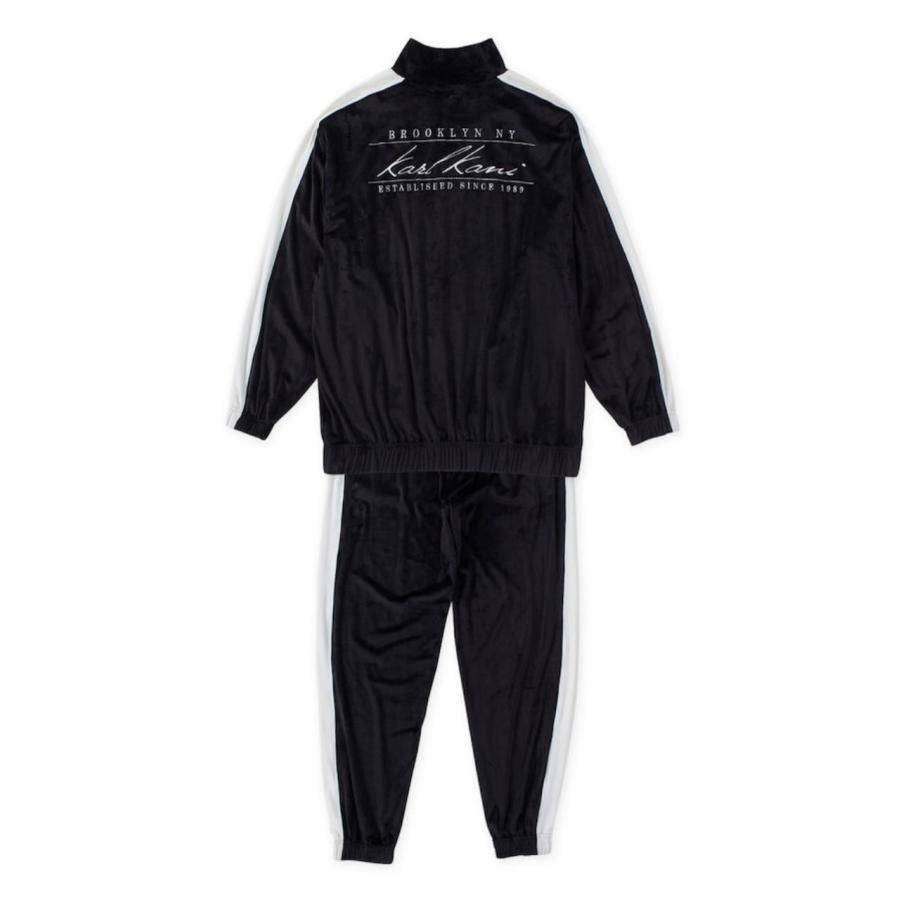 美品⭐︎Karl Kani カールカナイ　ベロアスウェットセットアップ　ＸＬ 大きいサイズ ベロアセット | KARL KANI (カール カナイ
