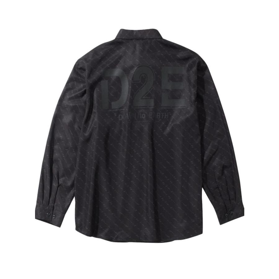 長袖シャツ 総柄 ビッグサイズ メンズ 大きいサイズ IN THE ATTIC プリント 刺繍 デザイン C060912-03 長袖シャツ 総柄 ビッグサイズ メンズ 大きいサイズ IN THE ATTIC