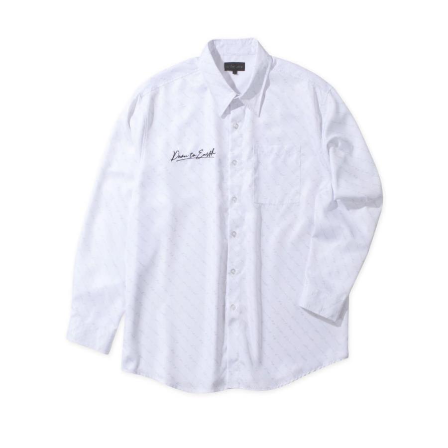 長袖シャツ 総柄 ビッグサイズ メンズ 大きいサイズ IN THE ATTIC