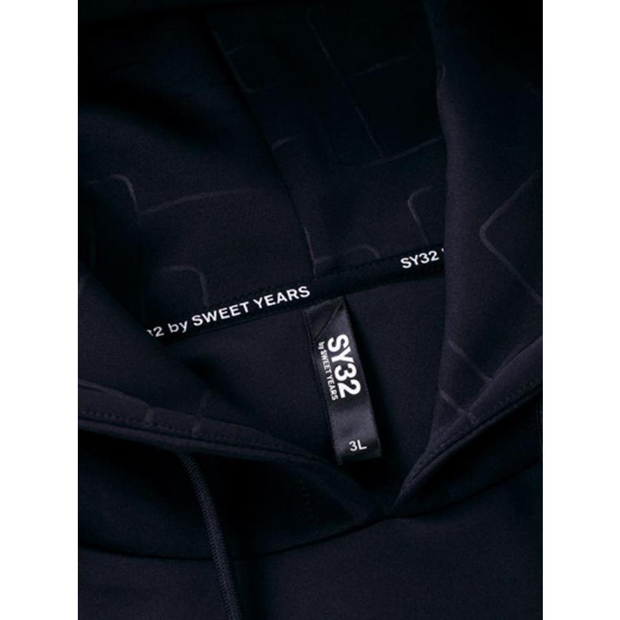 パーカー 大きいサイズ メンズ SY32 エンボス ロゴ デザイン ラグラン