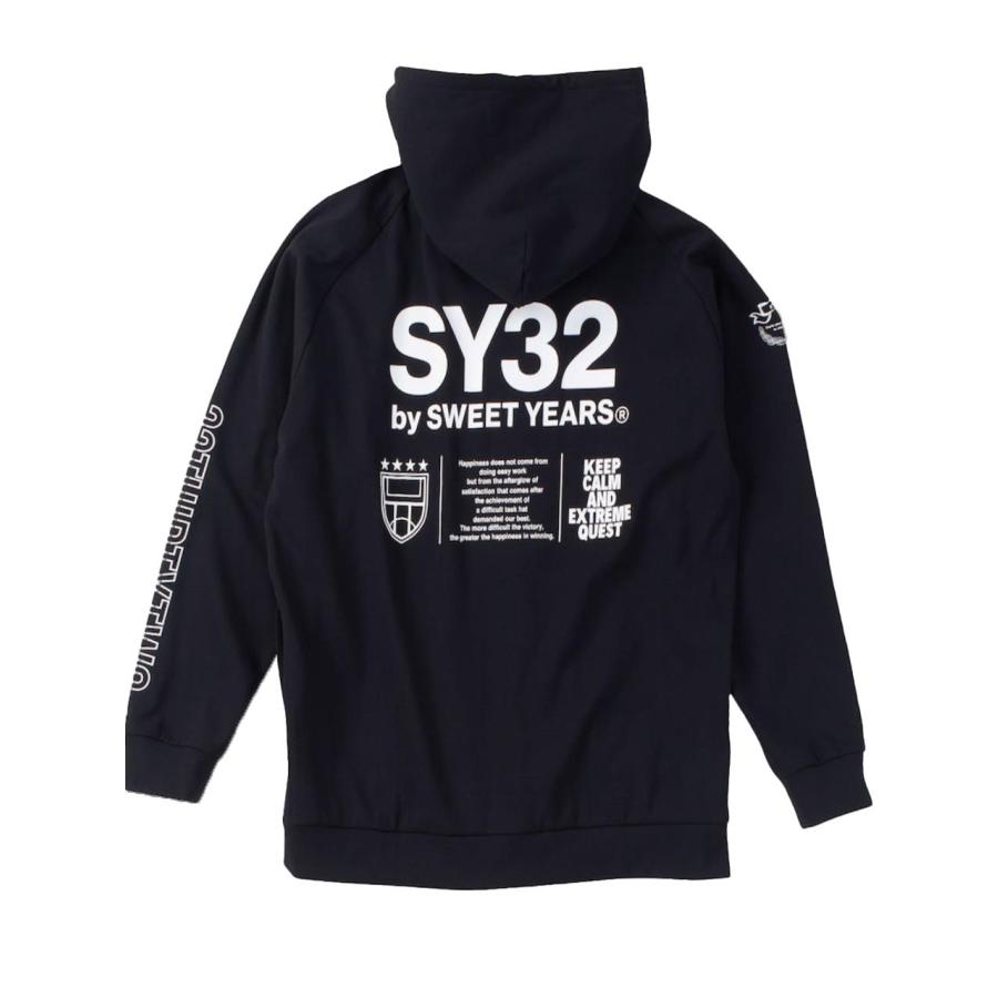 パーカー お洒落 大きいサイズ メンズ ロゴプリント SY32 デザイン 