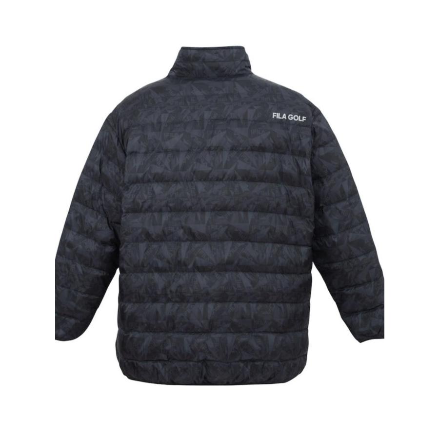ダウンジャケット 大きいサイズ メンズ FILA GOLF フィラゴルフ ハイブリット 撥水 総柄 ビッグ C060918-08 ダウンジャケット 大きいサイズ メンズ FILA GOLF フィラゴルフ