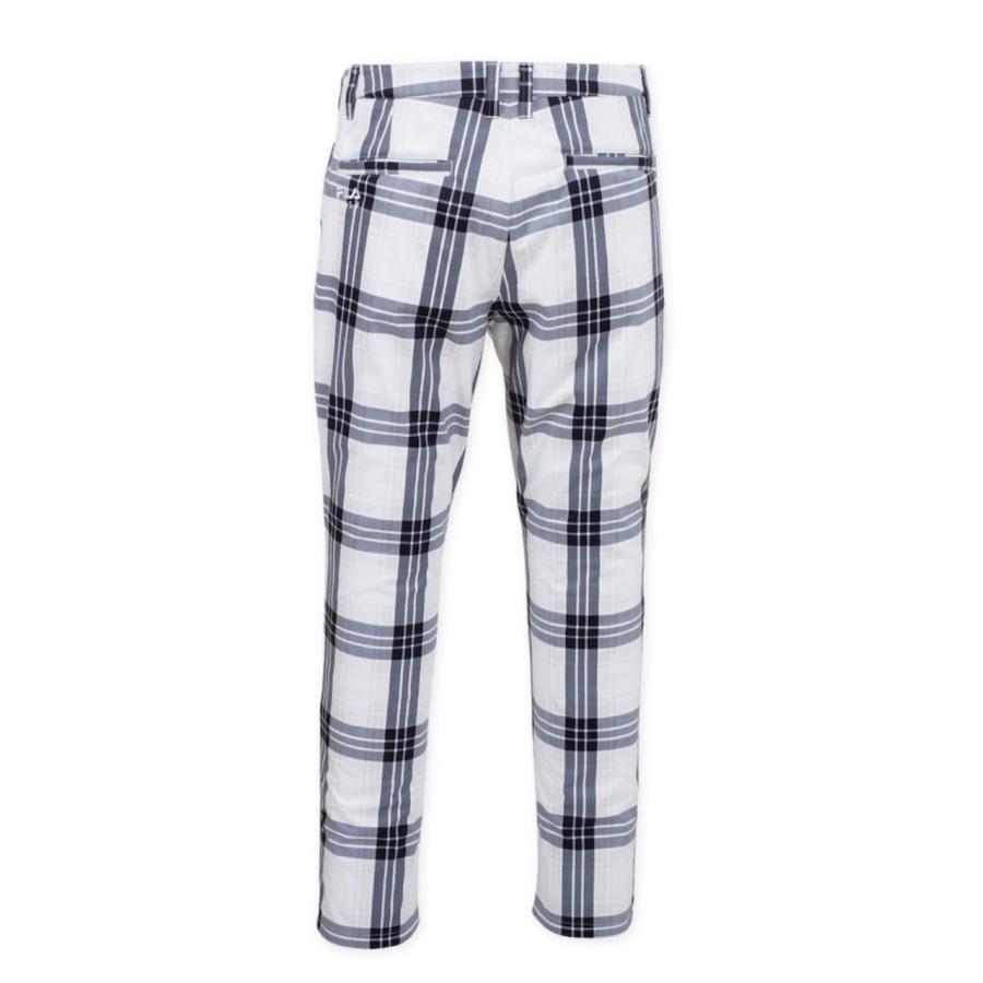 ゴルフパンツ チェック柄 大きいサイズ メンズ 暖か フリース