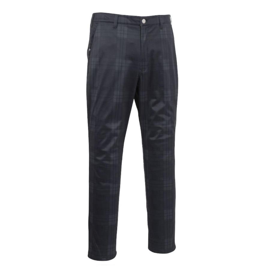 ゴルフパンツ チェック柄 大きいサイズ メンズ 暖か フリース