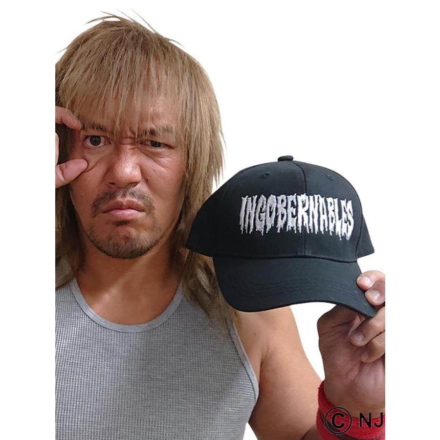 キャップ 新日本プロレス 大きいサイズ メンズ 帽子 ロゴ刺繍 LIJ