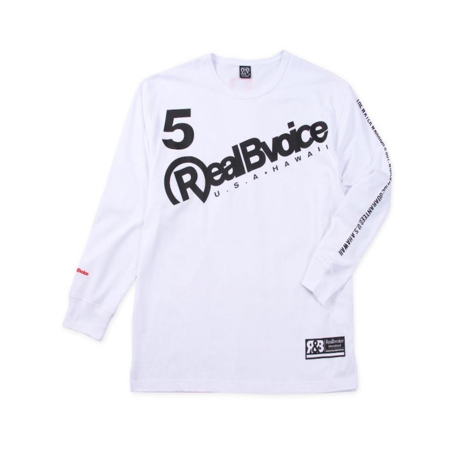 新品RAID JAPAN ロンT OFFICIAL LOGO ホワイト　XL 長袖Tシャツ 大きいサイズ メンズ RealBvoice ロンT プリントT ロゴ