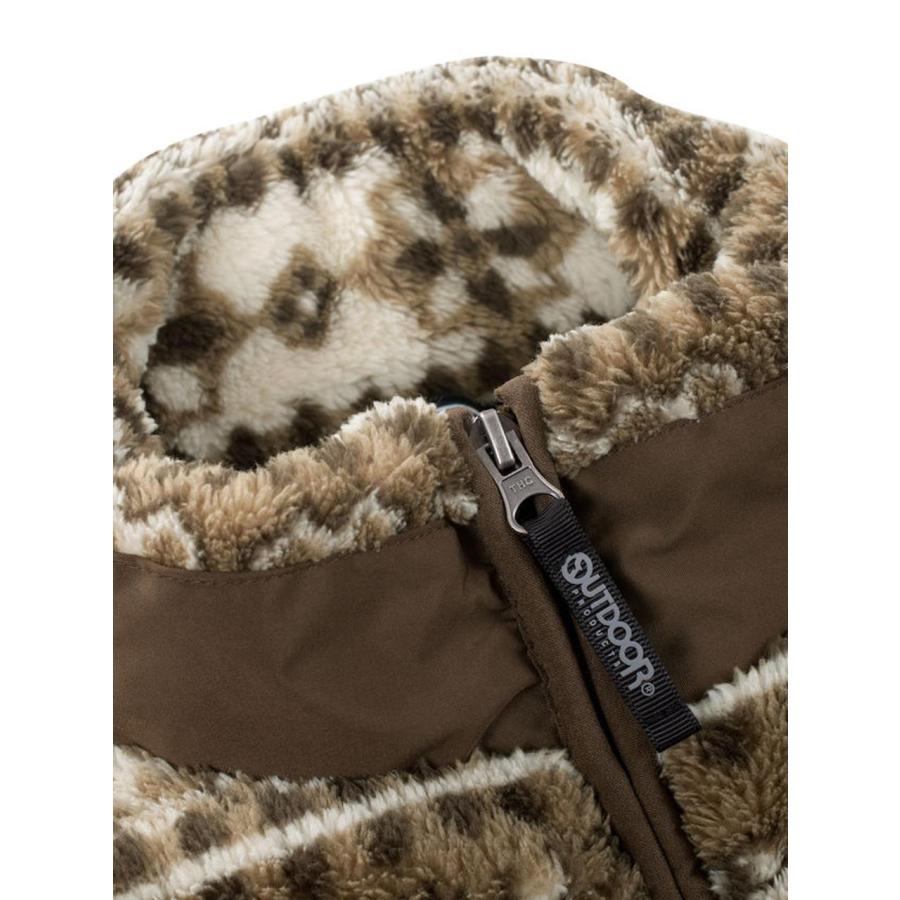 フリースジャケット 大きいサイズ メンズ ボアブルゾン 裏メッシュ