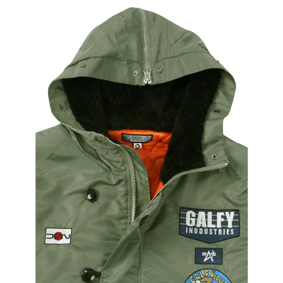 中綿フライトジャケット 大きいサイズ メンズ ガルフィ GALFY INU-2B