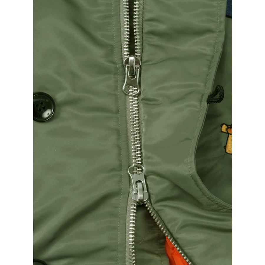 中綿フライトジャケット 大きいサイズ メンズ ガルフィ GALFY INU-2B