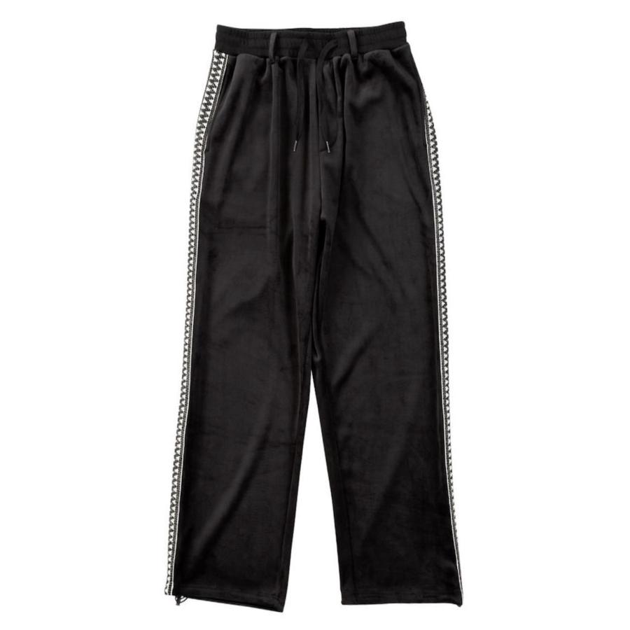 トラックパンツ 大きいサイズ メンズ ベロアパンツ サイド柄 ライン スウェット ルームパンツ C061105-08 トラックパンツ 大きいサイズ メンズ ベロアパンツ サイド柄 ライン