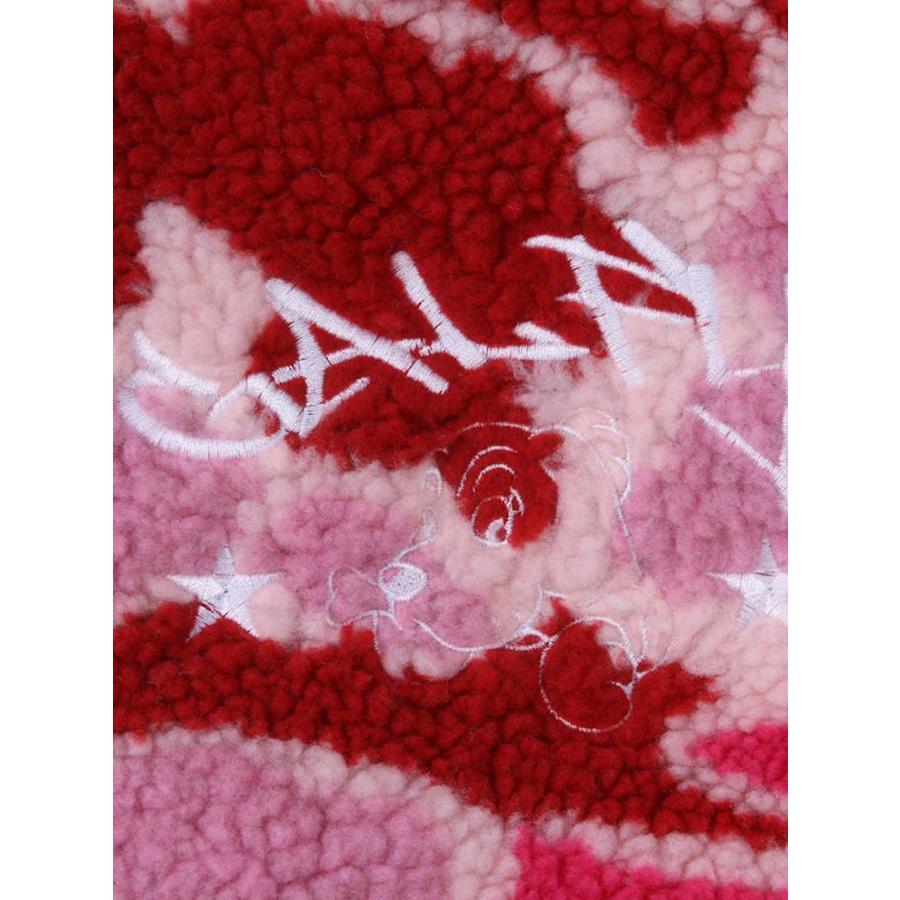 超希少 人気の迷彩斑入り柄 ラブリーハート(⁎ᴗ͈ˬᴗ͈⁎)８３cm ボアパーカー 大きいサイズ メンズ ガルフィ GALFY ジップパーカ