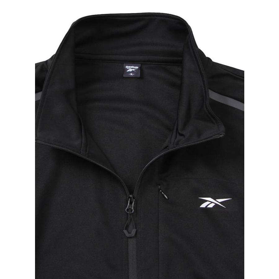 Reebokストレッチジャージ上下 大きいサイズ メンズ Reebok ストレッチ ジャージジャケット