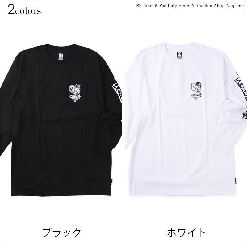 長袖Tシャツ DCSHOES 大きいサイズ メンズ プリント ロンT トップス カットソー お洒落 C070114-04 長袖Tシャツ DCSHOES 大きいサイズ メンズ プリント ロンT トップス