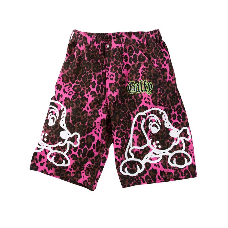 ハーフパンツ 大きいサイズ メンズ ガルフィ GALFY 総柄 ヒョウ柄 カモフラ お洒落 C070227-01 ハーフパンツ 大きいサイズ メンズ ガルフィ GALFY 総柄 ヒョウ柄