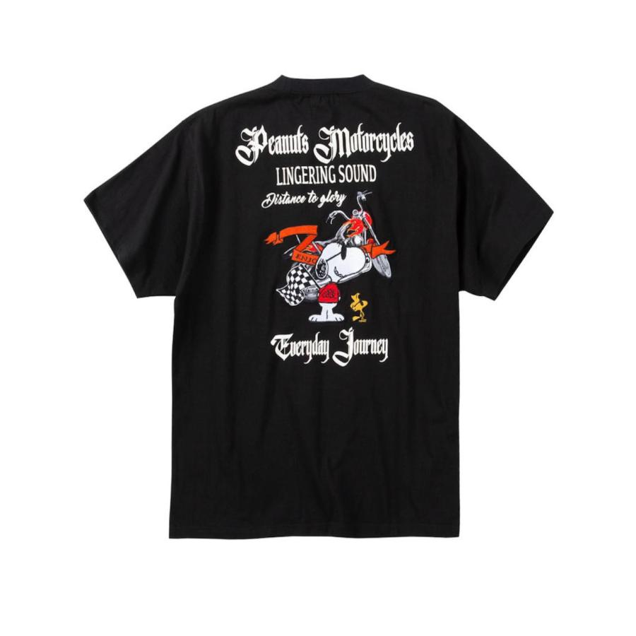 Tシャツ スヌーピー 大きいサイズ メンズ SNOOPY 刺繍 クルーネック 半袖 トップス デザイン C070305-07 Tシャツ スヌーピー 大きいサイズ メンズ SNOOPY 刺繍 クルーネック