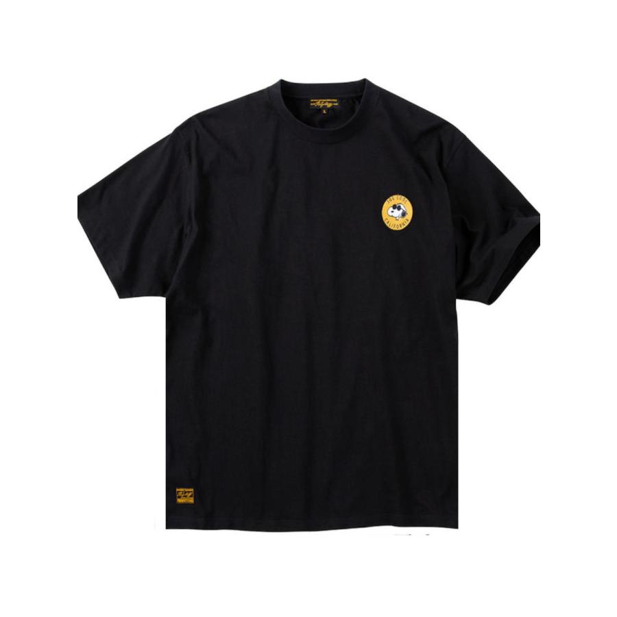 Tシャツ スヌーピー 大きいサイズ メンズ SNOOPY 刺繍 クルーネック