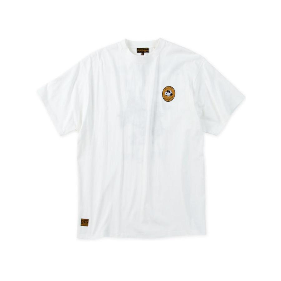 Tシャツ スヌーピー 大きいサイズ メンズ SNOOPY 刺繍 クルーネック