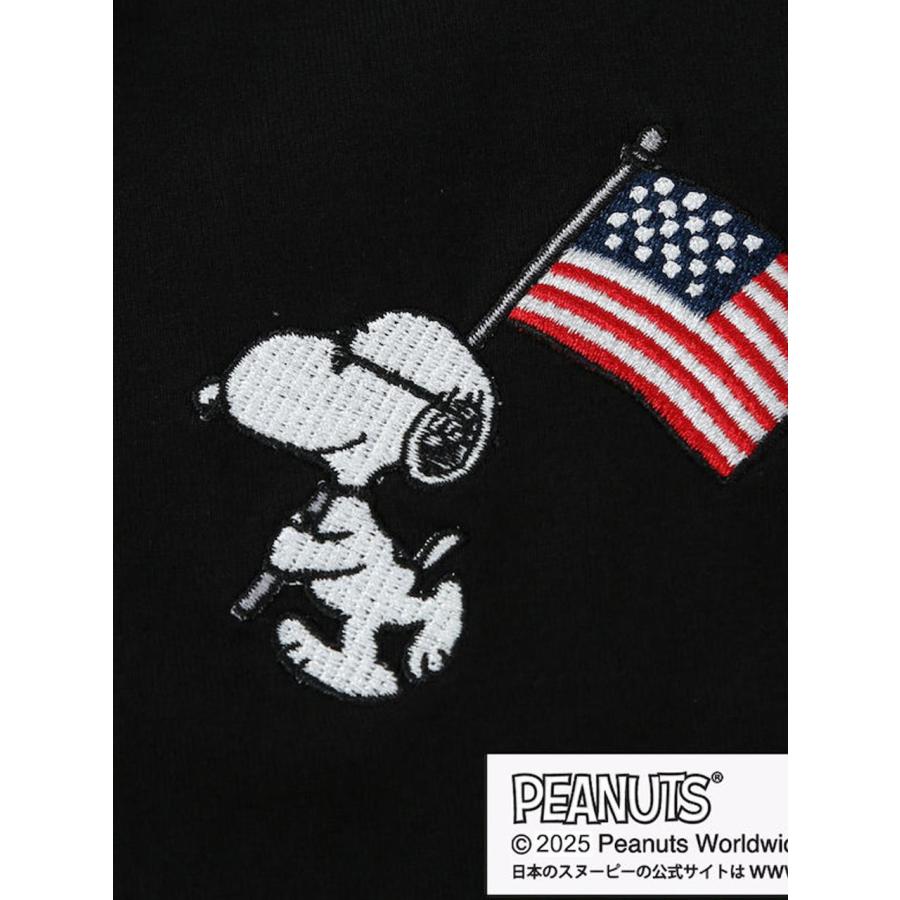 ポロシャツ スヌーピー 大きいサイズ メンズ SNOOPY 刺繍 バイク 半袖