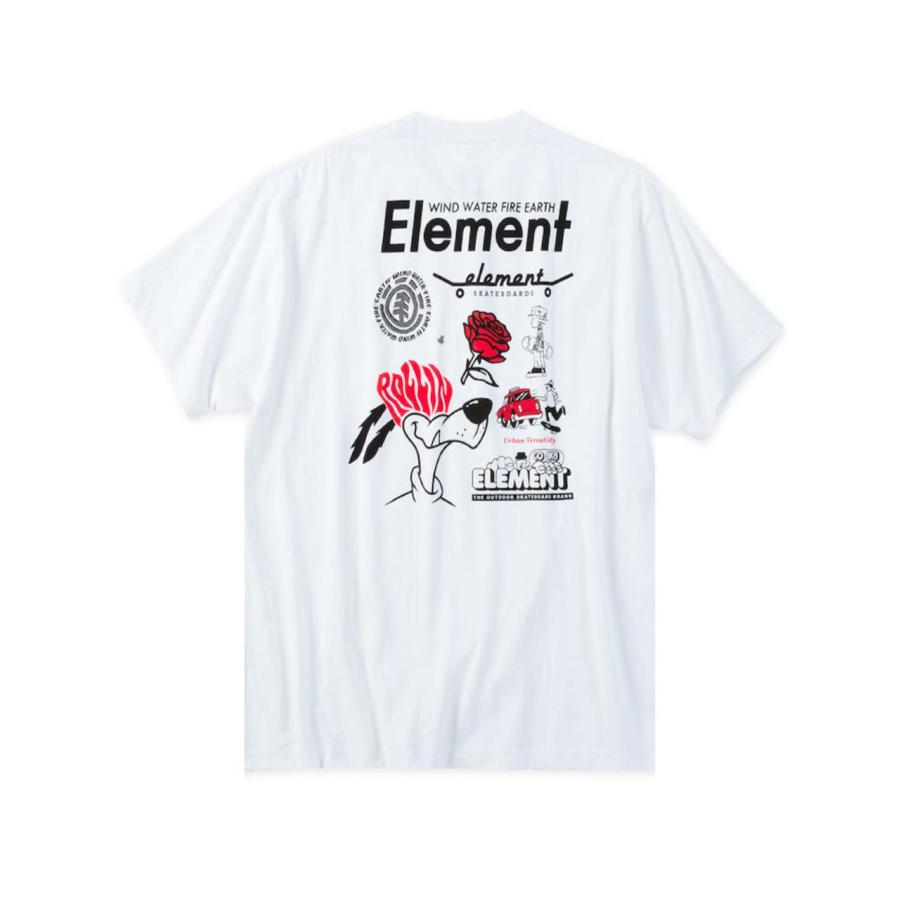 プリントTシャツ ELEMENT 大きいサイズ メンズ 半袖 デザイン トップス クルーネック お洒落 C070305-09 プリントTシャツ ELEMENT 大きいサイズ メンズ 半袖 デザイン トップス