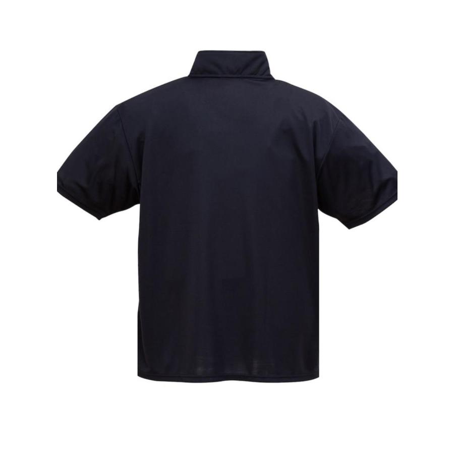 スポーツウェア 半袖 LE COQ 大きいサイズ メンズ ハーフジップ 半袖