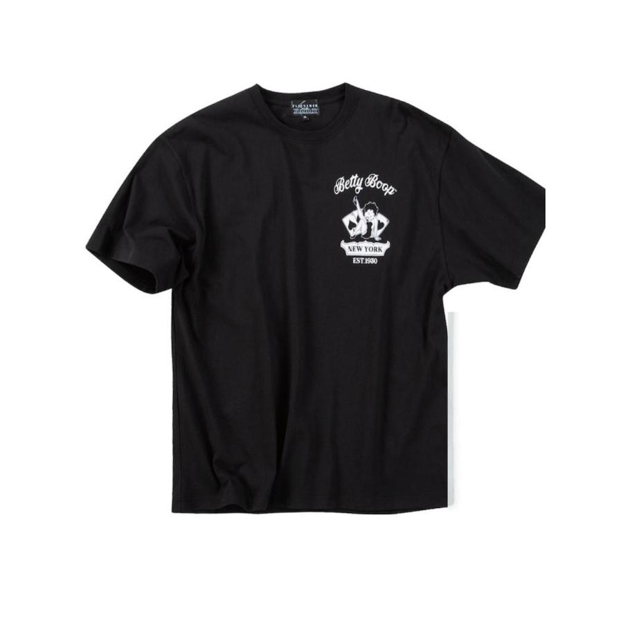 Tシャツ ガールプリント BETTY BOOP ベティブープ 大きいサイズ メンズ
