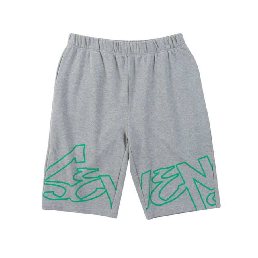 スウェットハーフパンツ 大きいサイズ メンズ SEVEN2 ロゴプリント セブンツー おしゃれ C070310-01 スウェットハーフパンツ 大きいサイズ メンズ SEVEN2 ロゴプリント