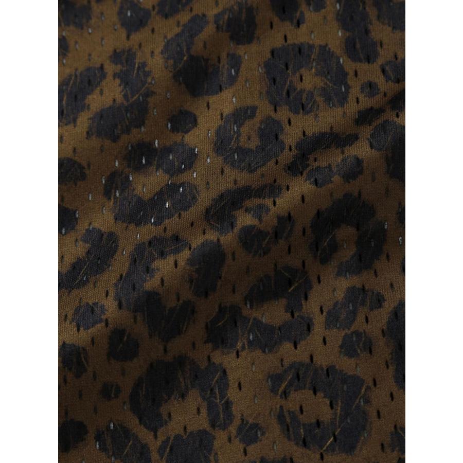 半袖パーカー 豹 ヒョウ柄 大きいサイズ メンズ プリントTシャツ