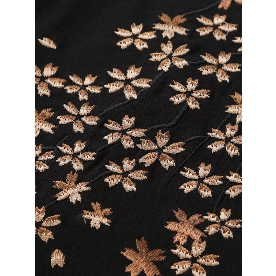 Tシャツ 風神雷神 大きいサイズ メンズ 和柄 絡繰魂 刺繍 Tシャツ 風神雷神 大きいサイズ メンズ 和柄 絡繰魂 刺繍