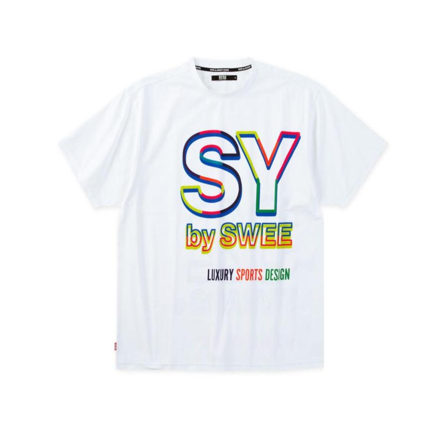 プリントTシャツ SY32 大きいサイズ メンズ ビッグロゴ 襟裏消臭テープ