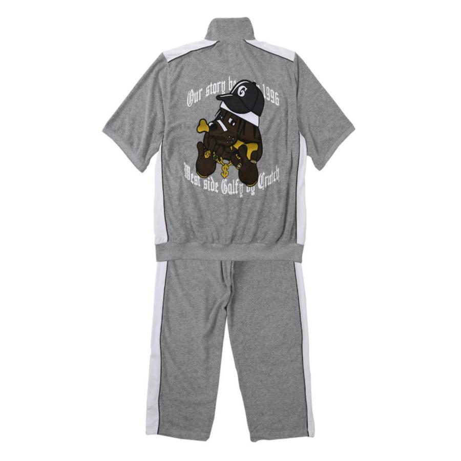 ガルフィー GALFY 半袖 ジャージ 上下セット セットアップ 9p2 スウェット 上下 半袖 GALFY ガルフィ 大きいサイズ メンズ パイル地