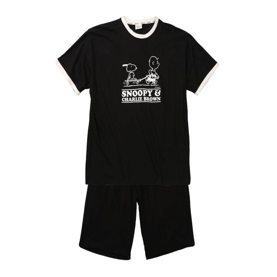 Tシャツ 上下 スヌーピー 大きいサイズ メンズ SNOOPY セットアップ 夏